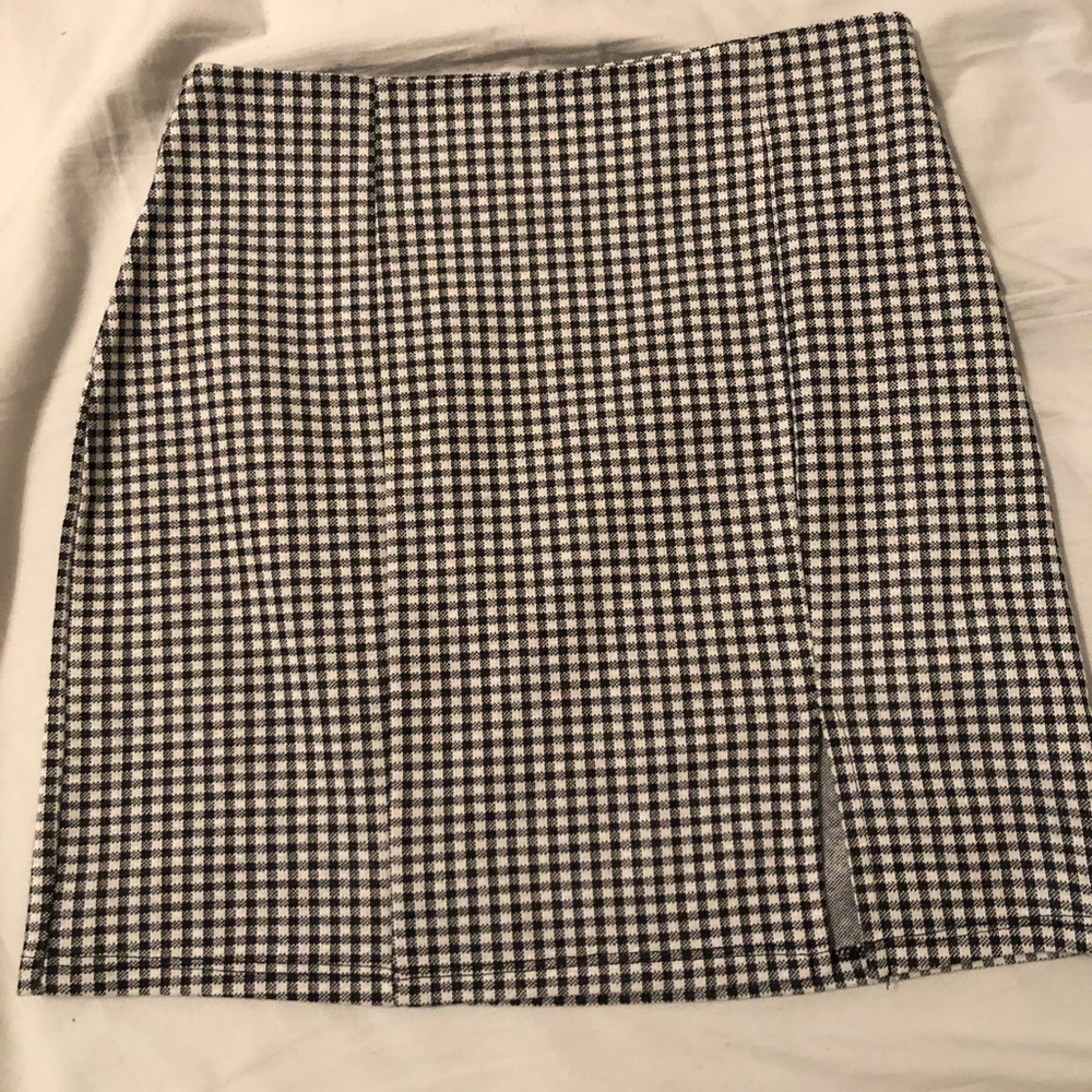 Gingham Forever 21 skirt
